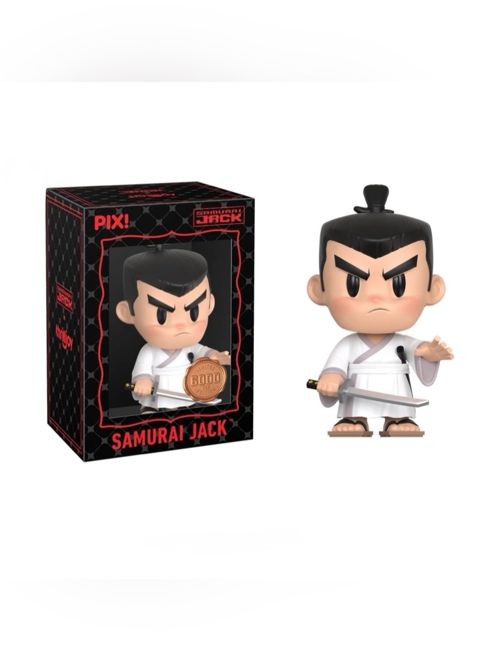 Samurai Jack Thrilljoy Pix! Vinyl Figure Limited Edition 6000pcs